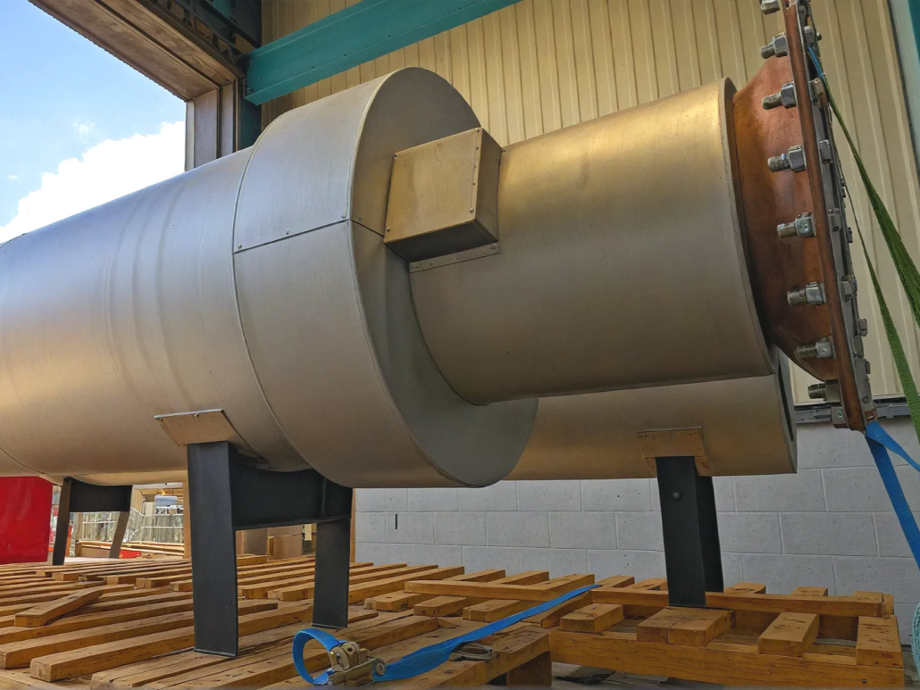 generator insulation on SCR housing with aluzinc cladding
